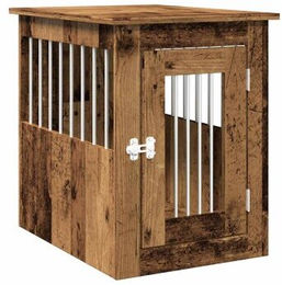 VidaXL Hundekäfig im Möbel-Stil naturfarben 62 x 45 x 59 cm – Bild 1 von 3