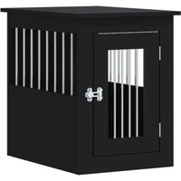 Produktbild von VidaXL Hundekäfig im Möbel-Stil schwarz 62 x 45 x 59 cm