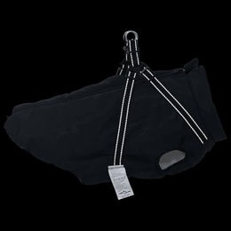 vidaXL Hundemantel mit integriertem Geschirr Schwarz L Wasserdicht und Reflektierend mit Fleece-Futter für Welpen – Bild 1 von 5