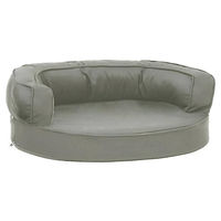 Produktbild von vidaXL Hundematte Ergonomisch Grau aus Polyester 60x42cm