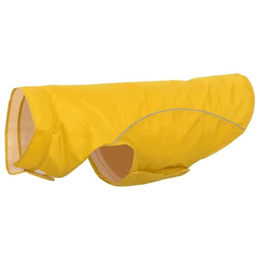 vidaXL Hunderegenmantel für Welpen aus Polyester mit Reflexstreifen Gelb XXL wasserdicht – Bild 1 von 2