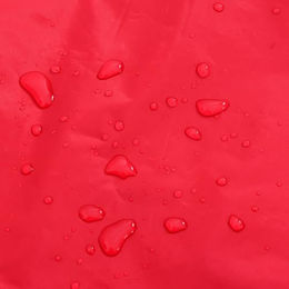 vidaXL Hunderegenmantel für Welpen mit Reflexstreifen aus Polyester in Rot 4XL wasserdicht – Bild 1 von 6