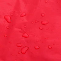 Produktbild von vidaXL Hunderegenmantel für Welpen mit Reflexstreifen aus Polyester in Rot 4XL wasserdicht