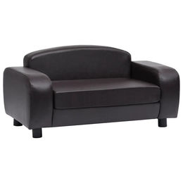 Vidaxl Hundesofa aus Kunstleder in Braun 80x50x40 cm – Bild 1 von 5