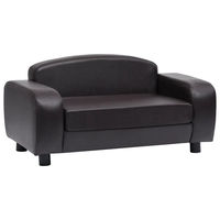 Produktbild von Vidaxl Hundesofa aus Kunstleder in Braun 80x50x40 cm