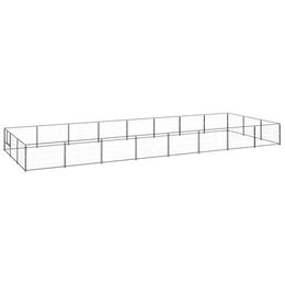 Produktbild von vidaXL Hundezwinger aus Metall Schwarz
