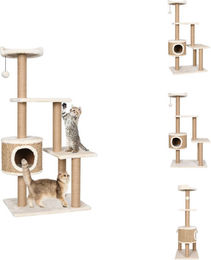 vidaXL Katzen-Kratzbaum aus Seegras 123 cm – Bild 1 von 1