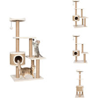 Produktbild von vidaXL Katzen-Kratzbaum aus Seegras 123 cm