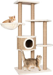 vidaXL Katzen-Kratzbaum aus Seegras in Beige 126 cm – Bild 1 von 1