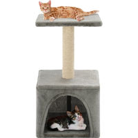 Produktbild von vidaXL Katzen-Kratzbaum aus Sisal für Kitten in Grau 55 cm