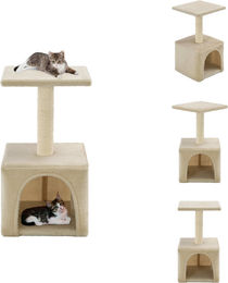 vidaXL Katzen-Kratzbaum aus Sisal in Beige 55 cm – Bild 1 von 1