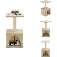 Produktbild von vidaXL Katzen-Kratzbaum aus Sisal in Beige 55 cm