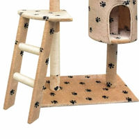 Produktbild von vidaXL Katzen Kratzbaum aus Sisal in Beige mit 150cm Höhe