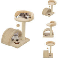 Produktbild von vidaXL Katzen-Kratzbaum aus Sisal in Beige und Braun 40 cm