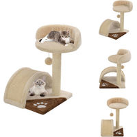 Produktbild von vidaXL Katzen-Kratzbaum aus Sisal in Beige und Braun 40 cm