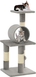 vidaXL Katzen-Kratzbaum aus Sisal in Grau 65 cm – Bild 1 von 1