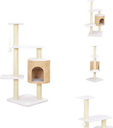 vidaXL Katzen-Kratzbaum aus Sisal und Seegras – Bild 1 von 1