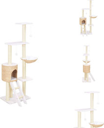 vidaXL Katzen-Kratzbaum aus Sisal und Seegras – Bild 1 von 1