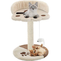 Produktbild von vidaXL Katzen-Kratzbaum für Kitten aus Sisal und Plüsch 40 cm Beige und Braun