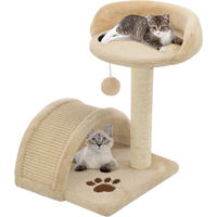 Produktbild von vidaXL Katzen-Kratzbaum für Kitten aus Sisal und Plüsch 40 cm Beige und Braun