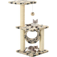 Produktbild von vidaXL Katzen-Kratzbaum für Kitten aus Sisal und Plüsch 65 cm Beige