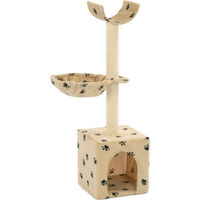 Produktbild von vidaXL Katzen-Kratzbaum mit Sisal-Säulen in Beige 105 cm