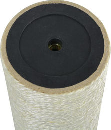 vidaXL Katzen-Kratzsäule aus Sisal in Beige 8x40 cm – Bild 1 von 2