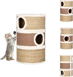 vidaXL Katzen-Kratztonne aus Seegras 60 cm – Bild 1 von 1