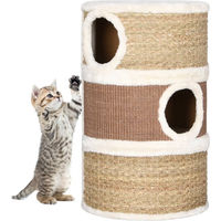 Produktbild von vidaXL Katzen-Kratztonne aus Seegras in Beige 60 cm