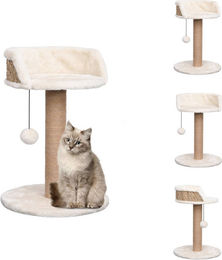vidaXL Katzenbaum mit Kratzsäule aus Seegras 49 cm – Bild 1 von 1