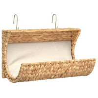 Produktbild von vidaXL Katzenbett aus Bananenblatt mit Kissen 37x20x20 cm