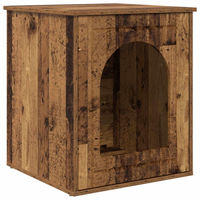 Produktbild von vidaXL Katzenhöhle aus Holz in Braun