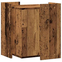 Produktbild von Vidaxl Katzenklo in Altholz-Optik aus Holz in Braun 42x42x51 cm