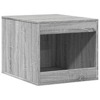 Produktbild von vidaXL Katzenklo Möbel-Toilette aus Holzwerkstoff Grau Sonoma 47x59x42 cm