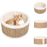Produktbild von vidaXL Katzenkorb Rund aus Seegras 36 cm