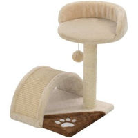 Produktbild von vidaXL Katzenkratzbaum aus Sisal in Beige und Braun mit 40 cm Höhe