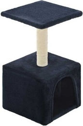 vidaXL Katzenkratzbaum für Kitten aus Sisal 55cm Blau – Bild 1 von 7