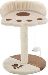 VidaXL Katzenkratzbaum für Kitten aus Sisal Beige Braun 40cm – Bild 1 von 8