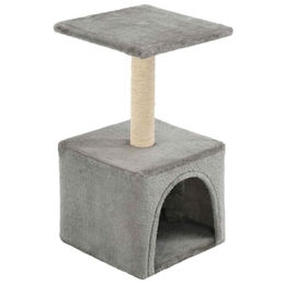vidaXL Katzenkratzbaum für Kitten aus Sisal Grau 55cm – Bild 1 von 4