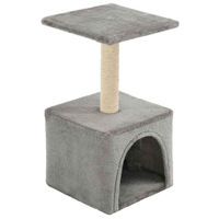 Produktbild von vidaXL Katzenkratzbaum für Kitten aus Sisal Grau 55cm