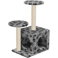 Produktbild von vidaXL Katzenkratzbaum für Kitten aus Sisal Grau 60cm