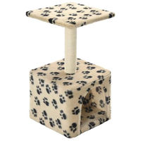 Produktbild von vidaXL Katzenkratzbaum für Kitten aus Sisal in Beige 55cm