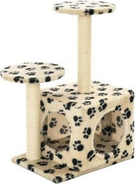 vidaXL Katzenkratzbaum für Kitten aus Sisal in Beige 60cm – Bild 1 von 4