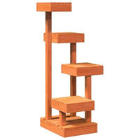 Produktbild von vidaXL Kratzbaum aus Massivholz Kiefer in Braun für Katzen