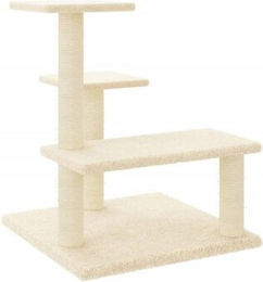 VidaXL Kratzbaum aus Plüsch in Beige – Bild 1 von 1