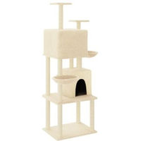 Produktbild von VidaXL Kratzbaum aus Plüsch in Beige
