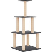 Produktbild von vidaXL Kratzbaum aus Plüsch in Grau