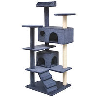 Produktbild von vidaXL Kratzbaum aus Sisal für Katzen in Blau 125cm