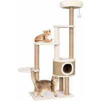 Produktbild von vidaXL Kratzbaum für Katzen aus Naturmaterial in Beige 148 cm
