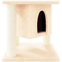 Produktbild von VidaXL Kratzbaum für Katzen aus Plüsch in Beige